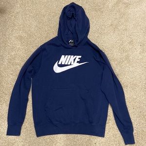 Nike Navy Blue Medium Hoodie